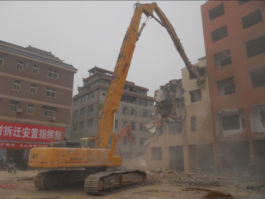 挖掘機拆樓臂 挖掘機拆樓臂